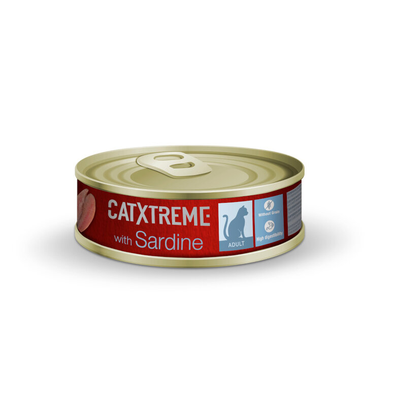 Catxtreme Sterilised Sardina en paté lata para gatos, , large image number null